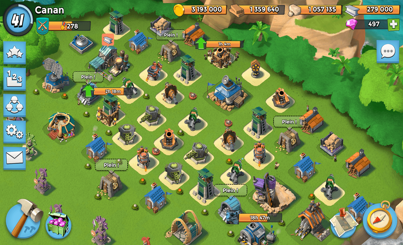 Boom Beach - Maxed QG 14