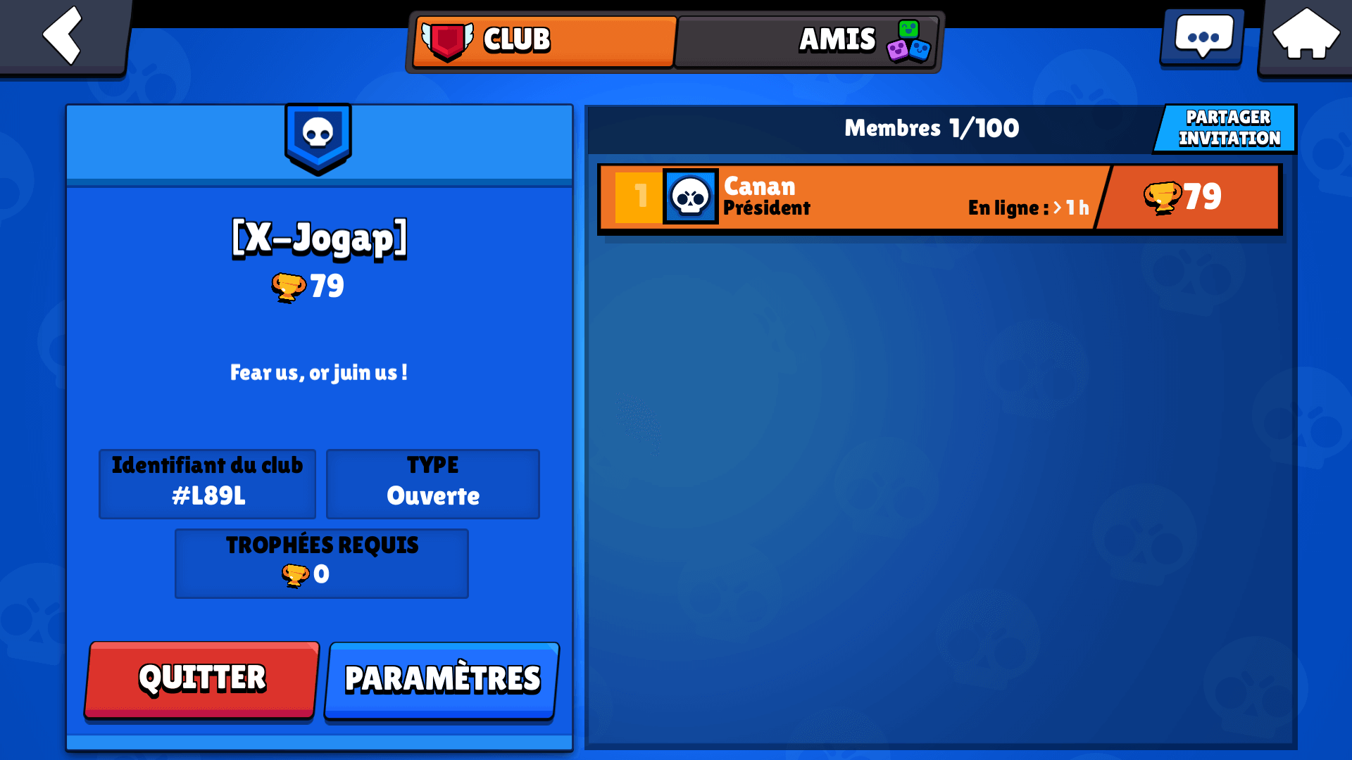 Brawl Stars - Clan