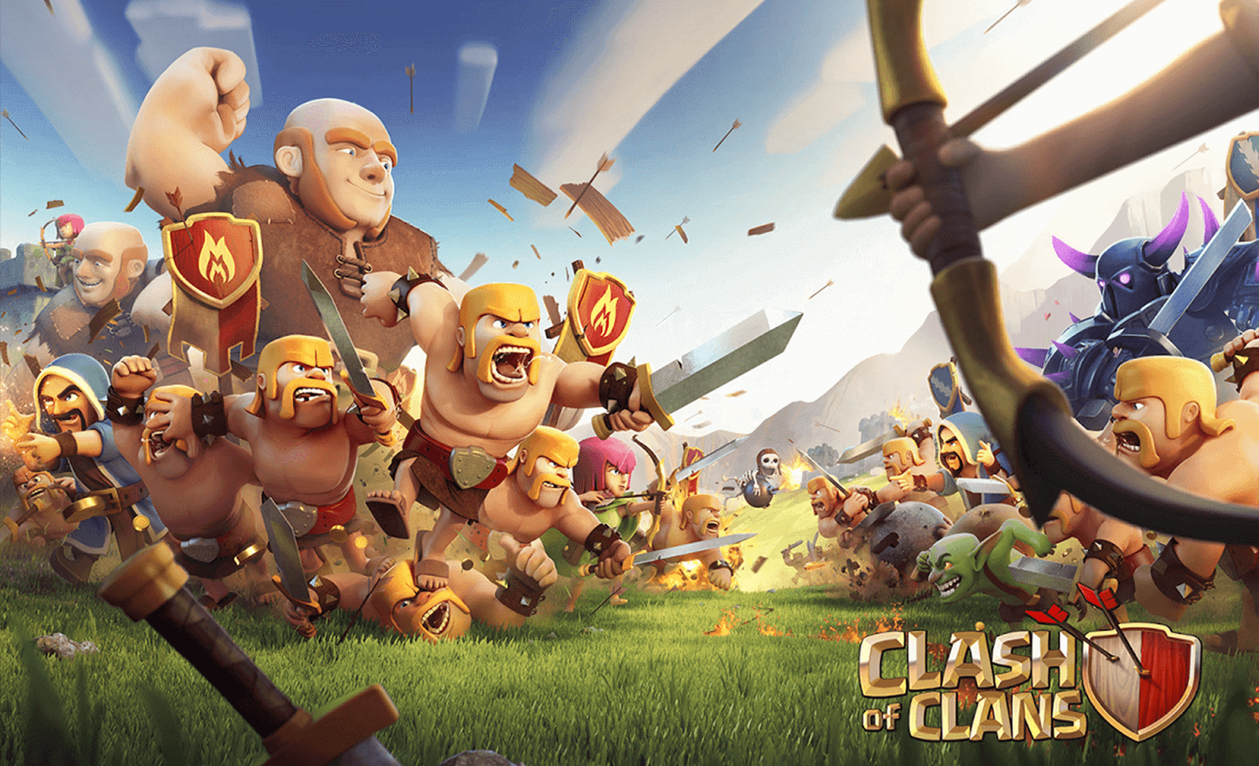 Clash of Clans - Écran de chargement