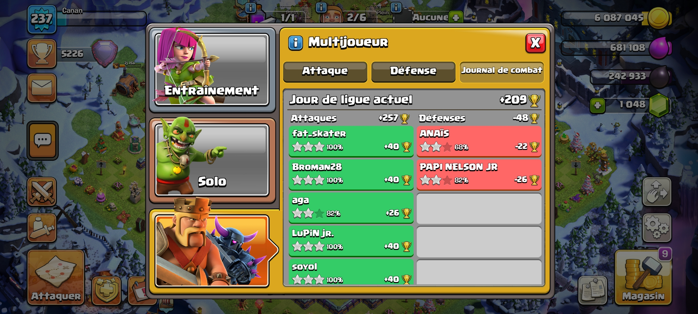 Clash of Clans - Attaque en Légende