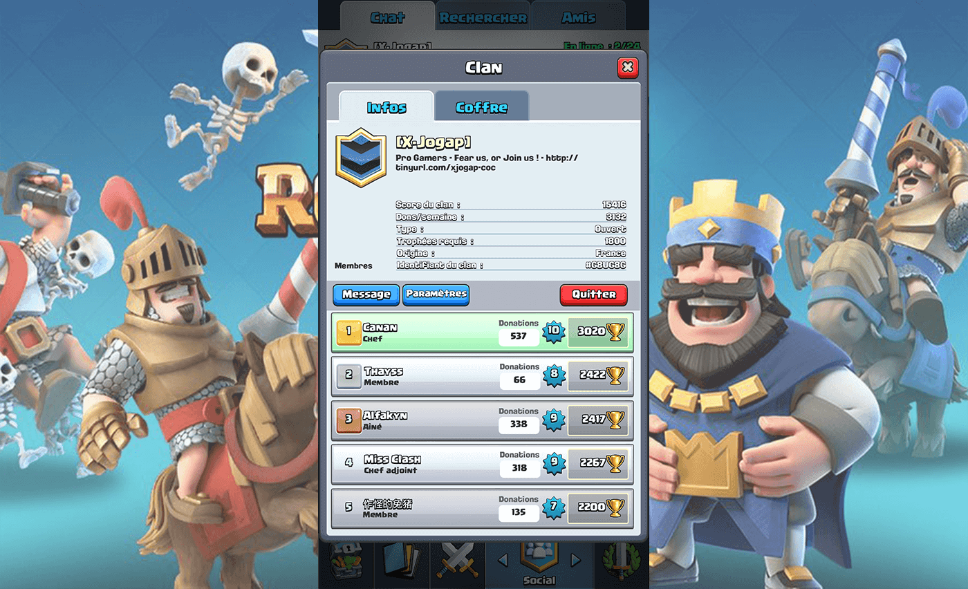 Clash Royale - Clan